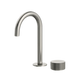 Streamline Vierra 2 Hole 227Mm Fixed Arch Spout Basin Mixer Brushd Nickel