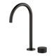 STREAMLINE VIERRA 2 HOLE FIXED ARCH SPOUT BASIN MIXER BRUSHED IRON
