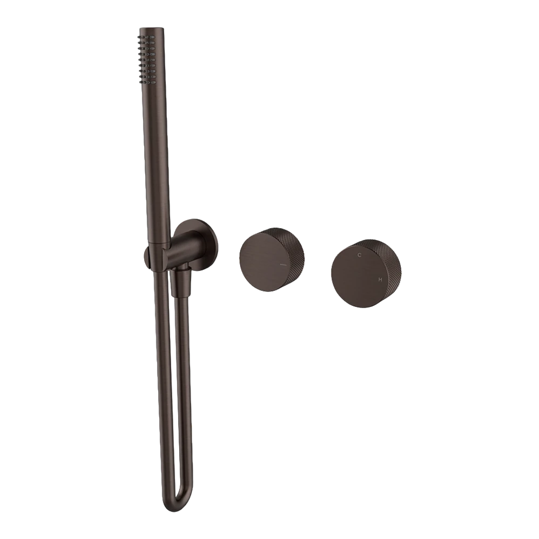 Streamline Ext. Part Vierra Shwr Mixer 3 W Divert & Tubular H/Shwr Brushed Nickel Pvd
