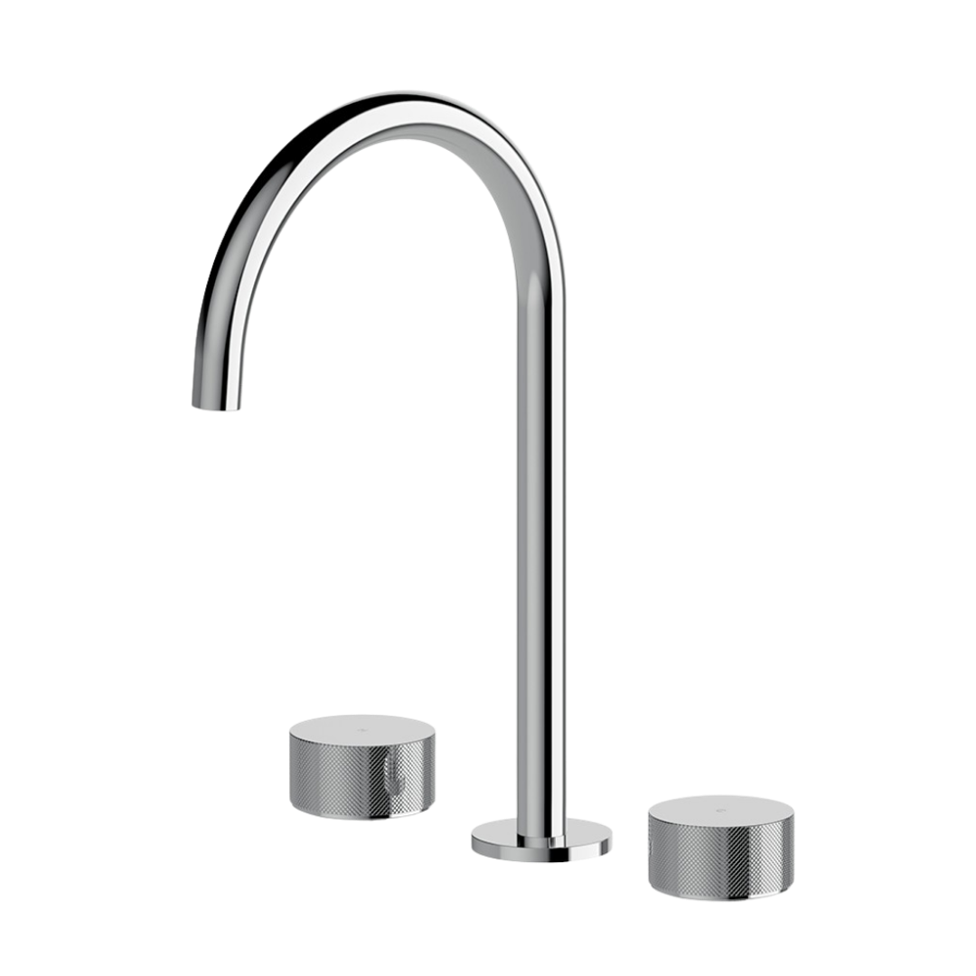 Streamline Vierra Arch Spout Basin Set Chrome