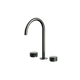 Streamline Trillion Arch Basin Set Brushed Gun Metal