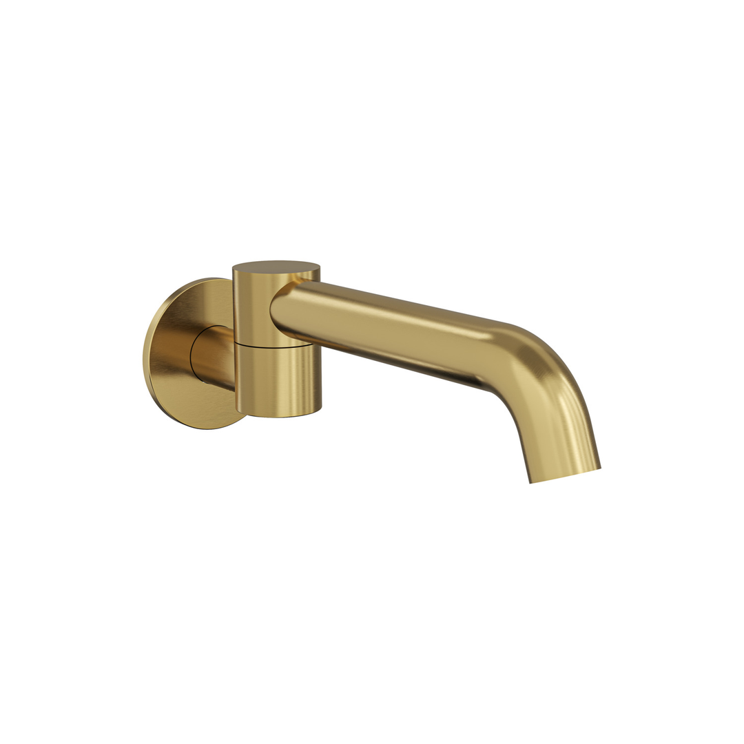 Aspire Air 230Mm Swivel Bath Outlet Brushed Brass