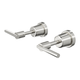 Aspire Air Lever Handle Wall Top Assemblies Brushed Nickel