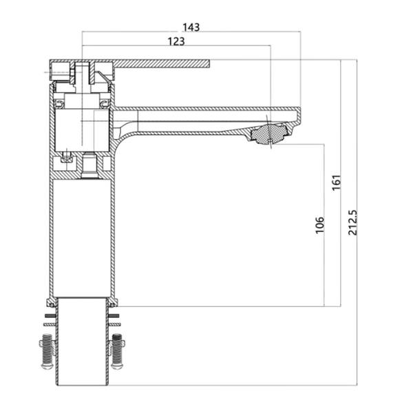 Aspire Nuovo Basin Mixer Chrome