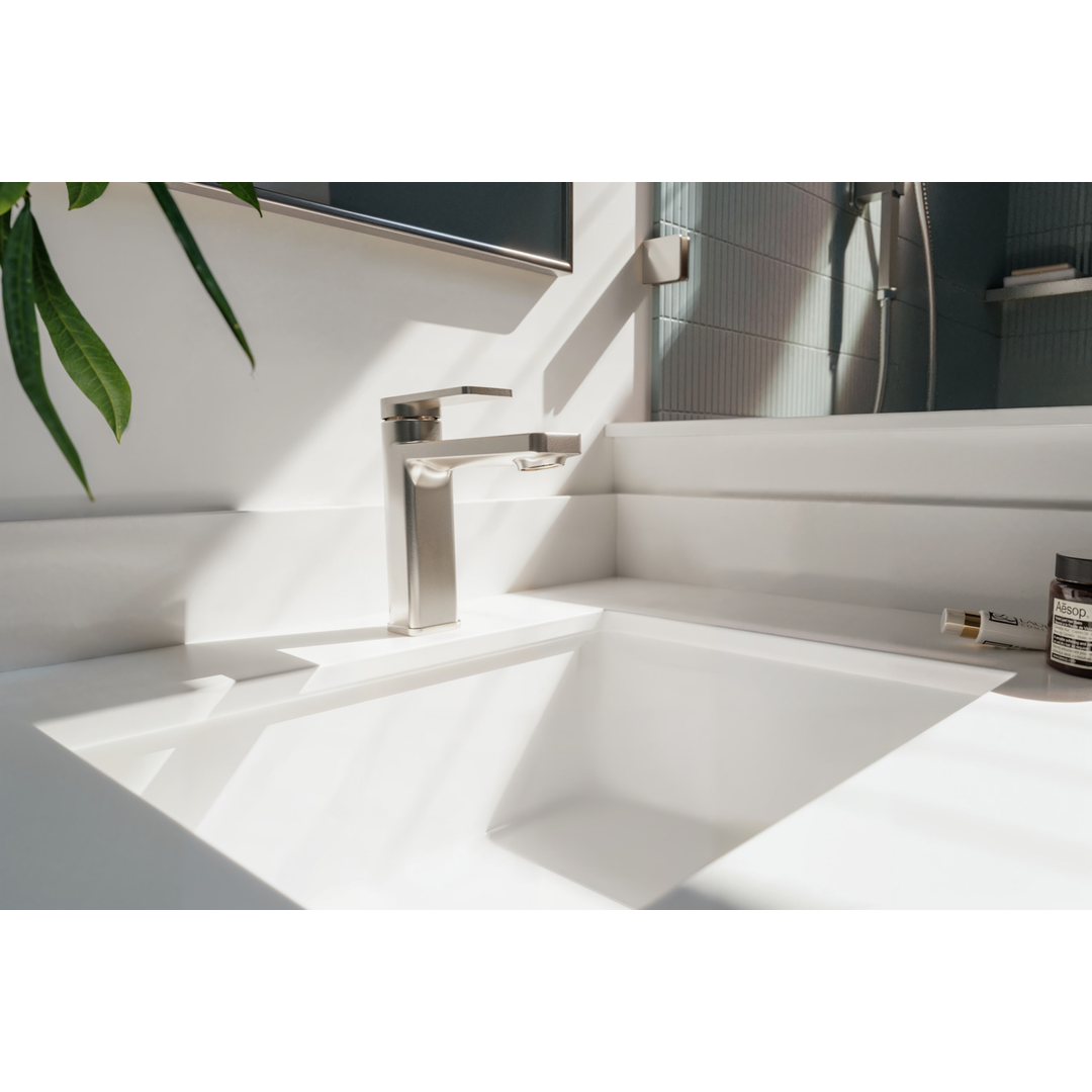 Aspire Nuovo Basin Mixer Brushed Nickel