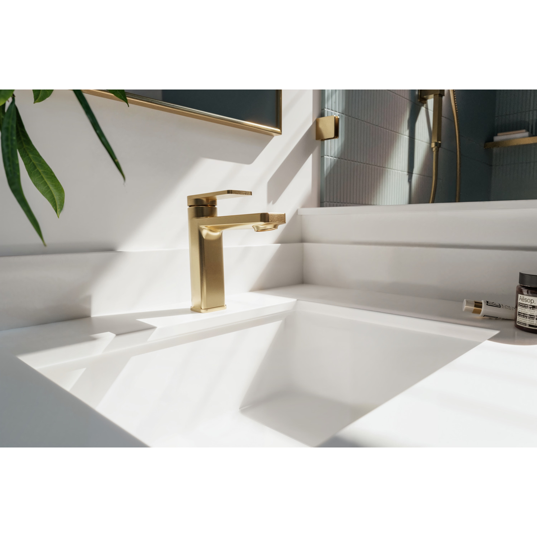 Aspire Nuovo Basin Mixer Brushed Brass