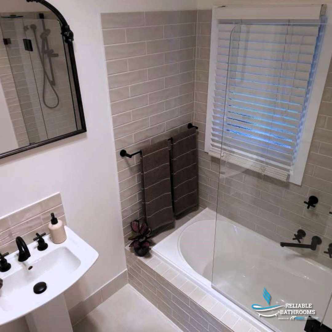 Aspire Within 750Mm Single Towel Rail Matte Black