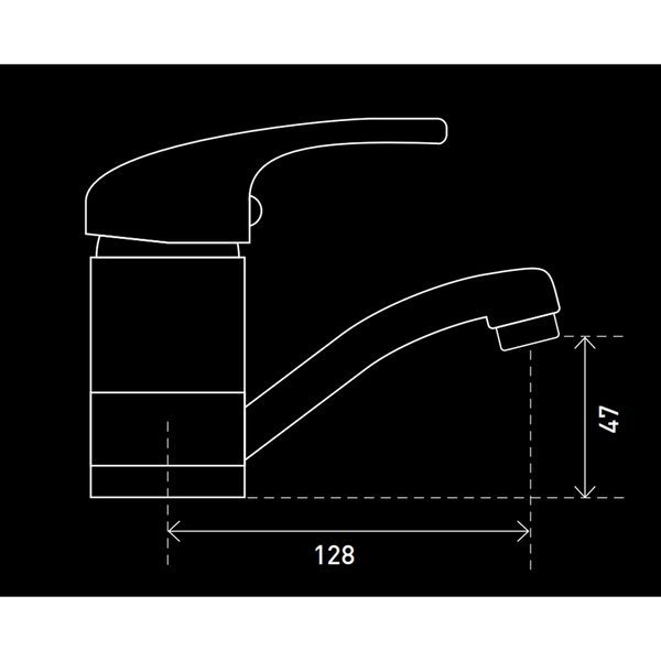 Aspire Zodiac II - Chrome Swivel Basin Mixer