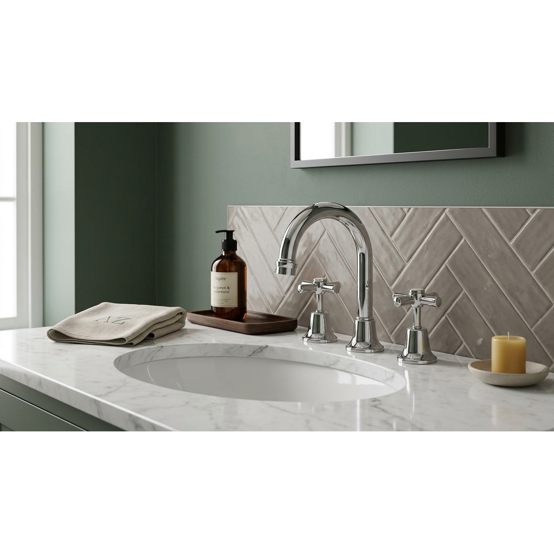 Aspire Zodiac II - Chrome Basin Set