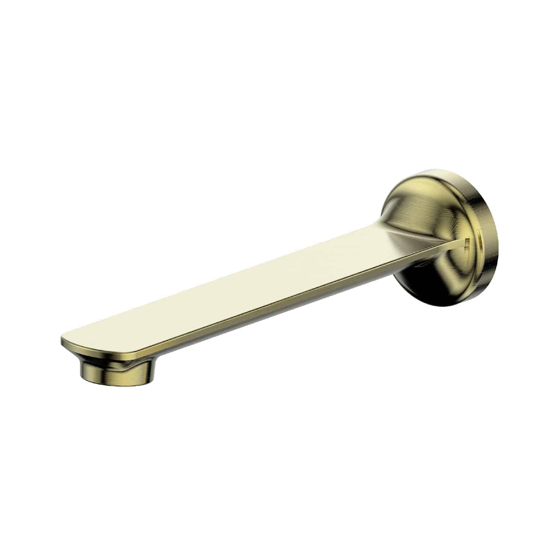Greens Astro Ii Bath Spout Pvd Brushed Brass
