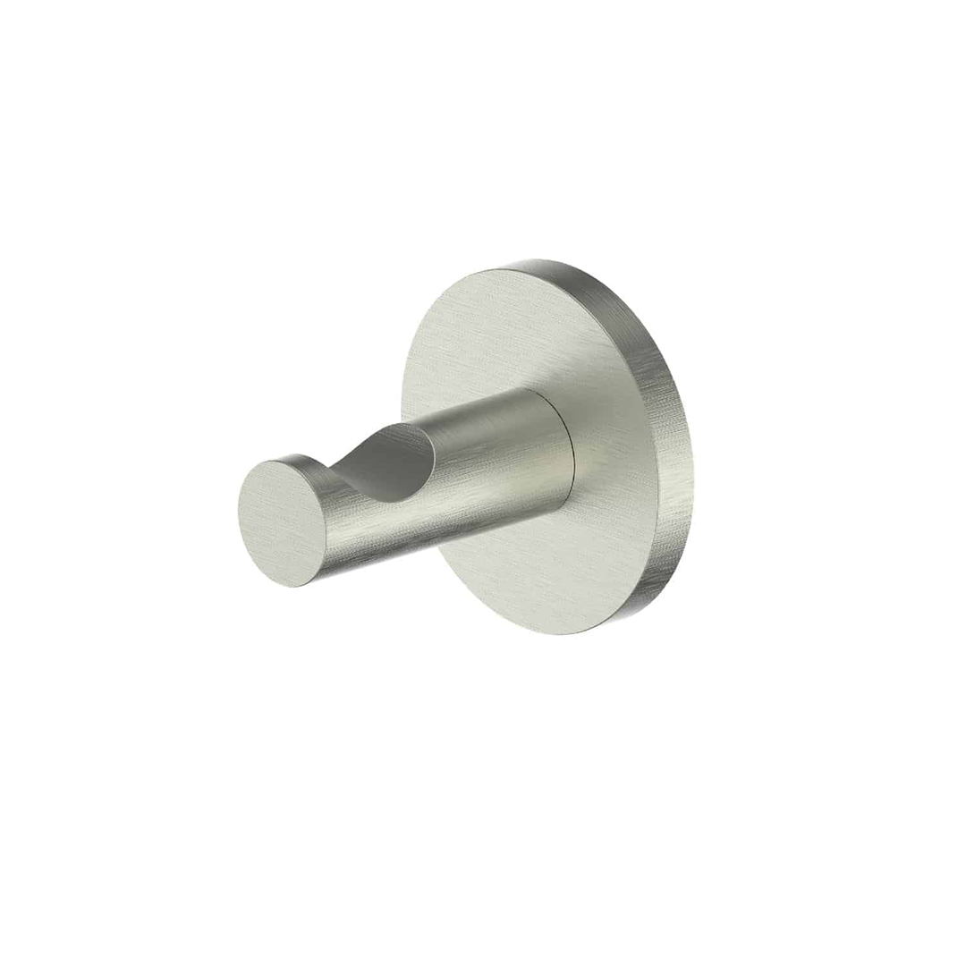 Greens Zola Robe Hook Brushed Nickel