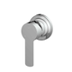 Greens Astro Ii Shower Mixer Trim Set With Mini Plate Chrome