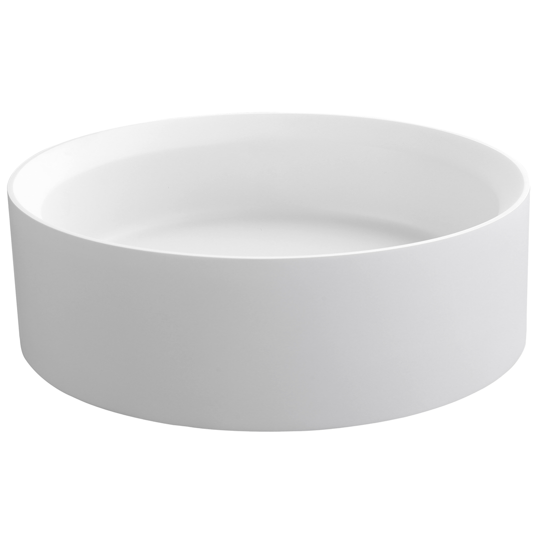 Bella Vista Thyra Basin Matte White 380 X 380 X 125Mm
