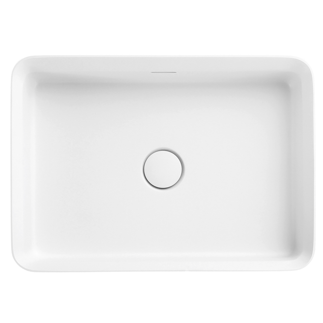 Bella Vista Astera Basin Matte White 500 X 360 X 120Mm