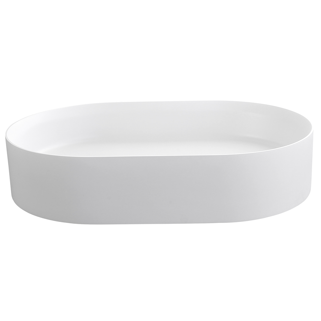 Bella Vista Idra Basin Matte White 580 X 380 X 120Mm
