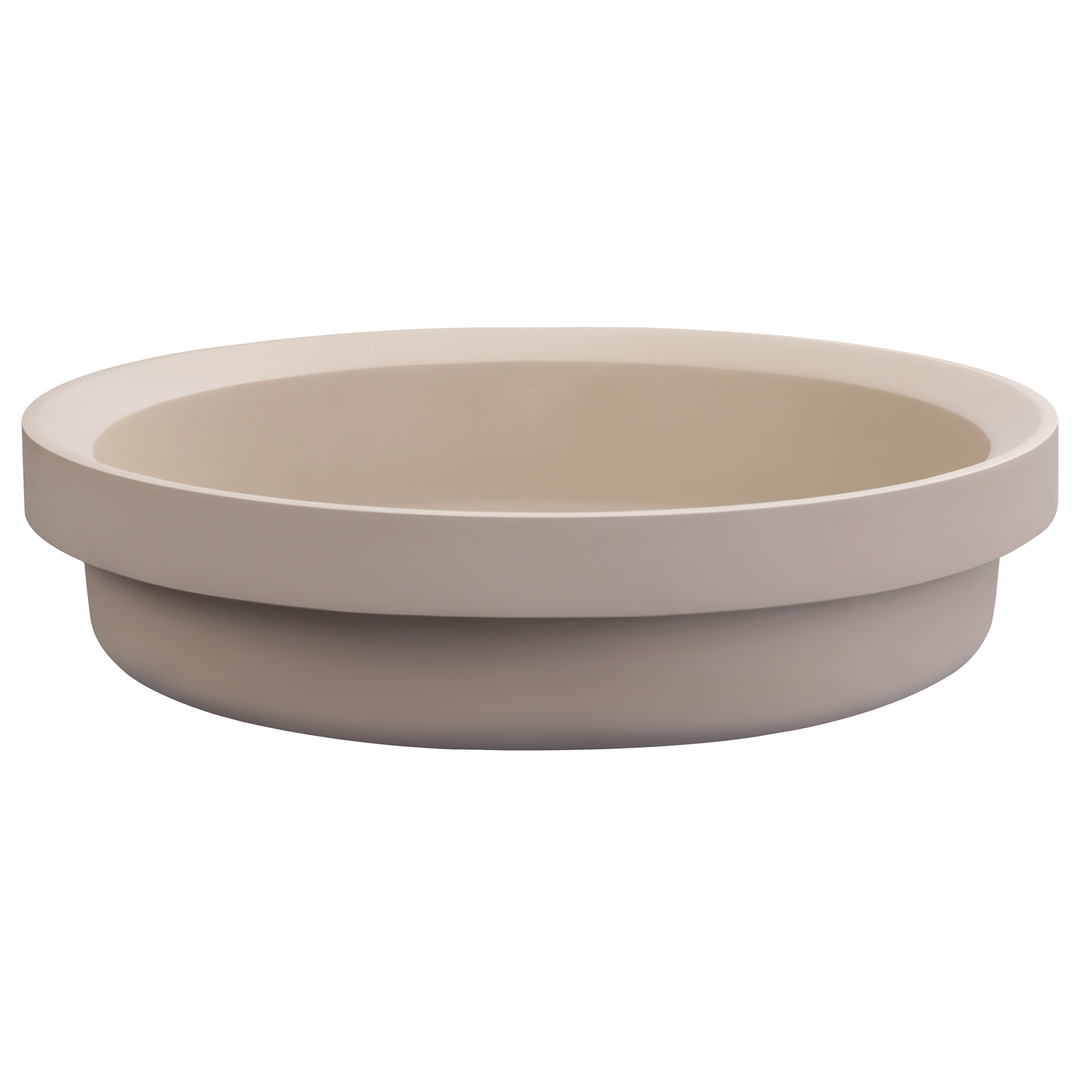 Bella Vista Calypsa Semi-Inset Basin Latte 430 X 430 X 135Mm