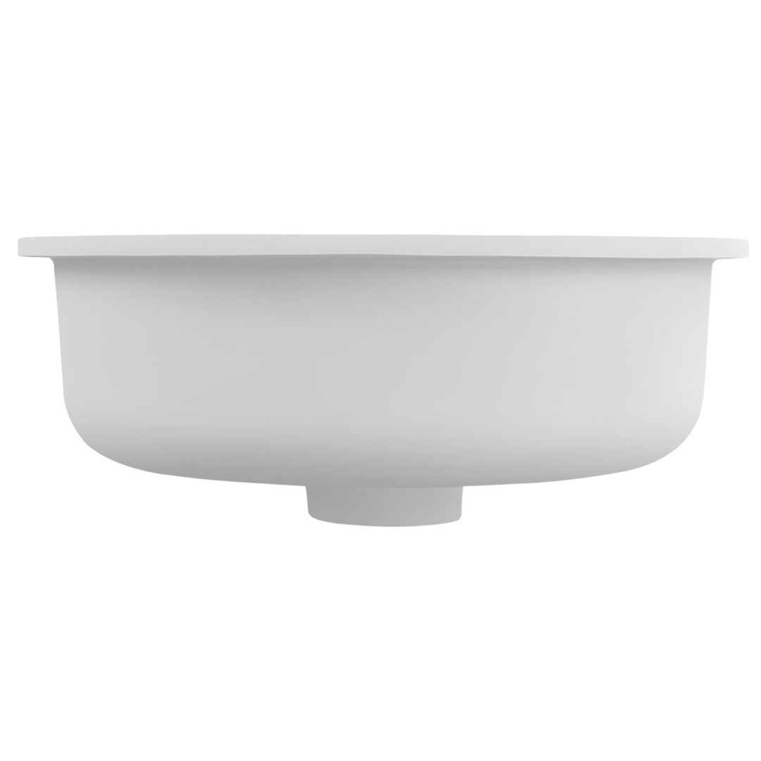 Bella Vista Kalos Undermount Basin Matte White 400 X 400 X 155Mm