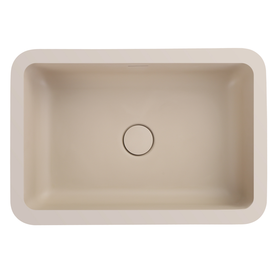 Bella Vista Thalios Undermount Basin Latte 530 X 360 X 168Mm