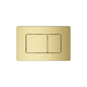Belbagno Dual Flush Plate Stainless Steel Square Brushed Brass Bb-11-Ss-Bg