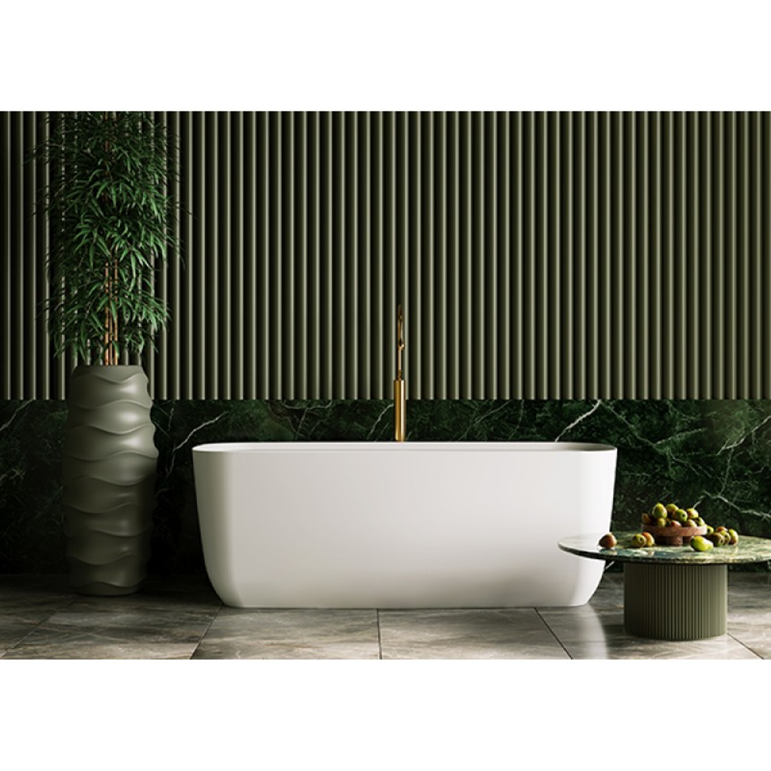 Belbagno Terriccio 1500 Free Standing Bath Matte White