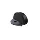 Meir Round Half Moon Door Stop Matte Black