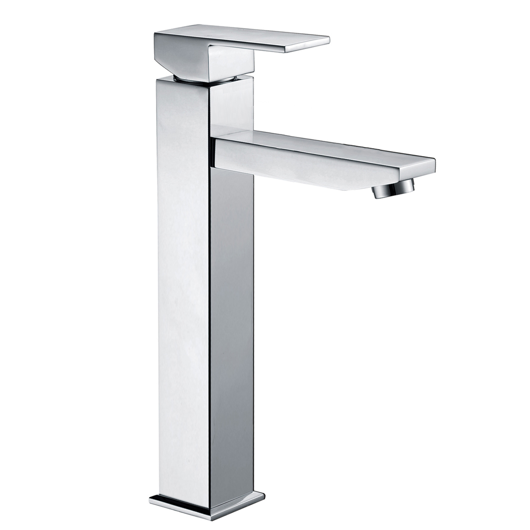 Bella Vista Deko High Rise Square Design Basin Mixer Chrome