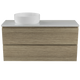 TIMBERLINE BILLIE VANITY 1050MM LEFT WG BASIN SILKSURFACE AC TOP WALL HUNG