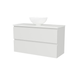 TIMBERLINE BILLIE VANITY 900MM CENTRE WG BASIN SILKSURFACE AC TOP WALL HUNG