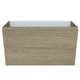 Timberline Billie Wall Hung Vanity 900mm Offset Left Bowl