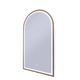 Remer Blanca Led Shaving Cabinet With Cuban Bronze Frame