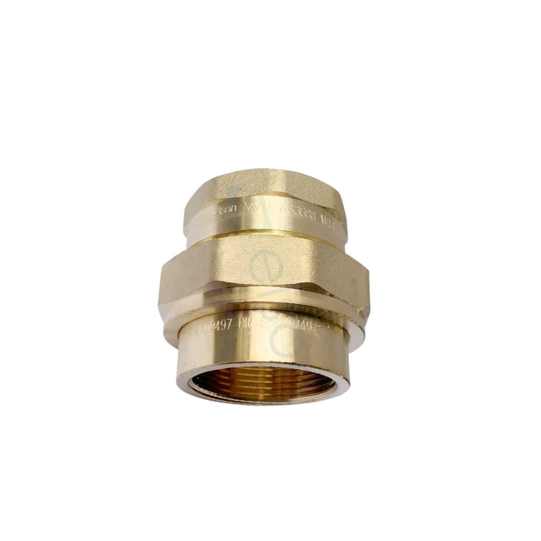 Brass Heavy Barrell Union Female