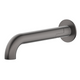 Bella Vista Mica Swivel Bath Spout Curved Gunmetal