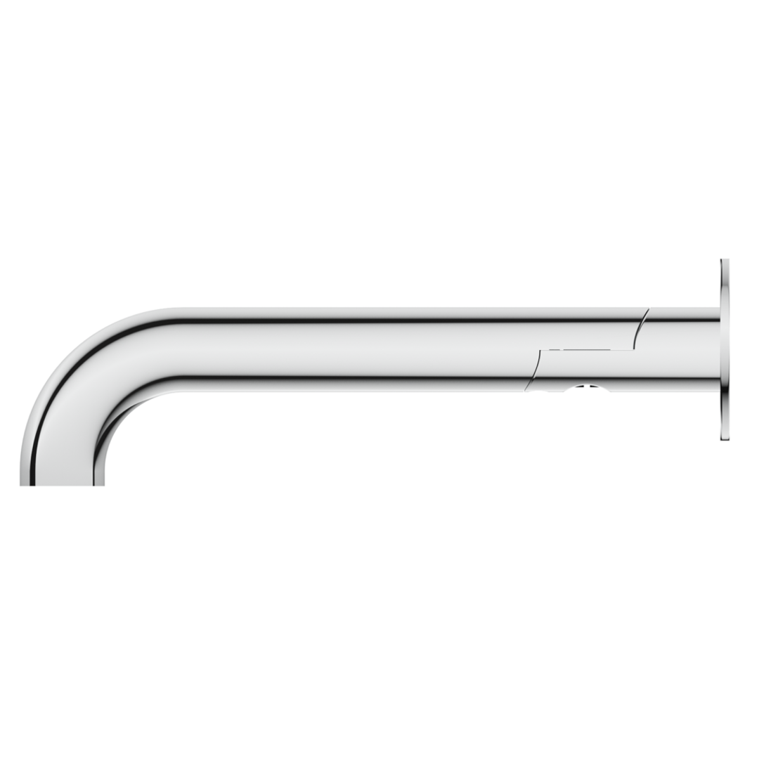 Bella Vista Mica Swivel Bath Spout Curved Chrome