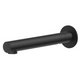 Bella Vista Mica Swivel Bath Spout Straight Black