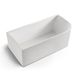 Bnk Naga Left Hand Corner Bath Gloss White 1700mm