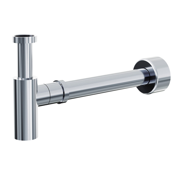 Fienza Bottle Trap Metal 32mm Chrome Btr