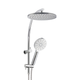 Collis Bakara Round Curved Short Tail Chrome