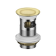 Greens Basin Waste Pop-Up W/Overflow Pvd Brushed Copper