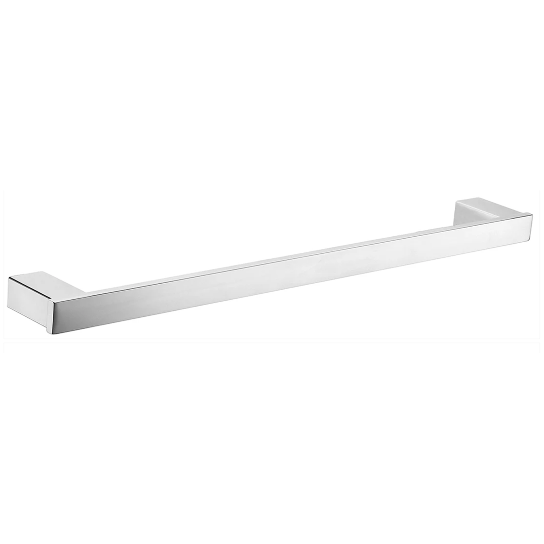 Bella Vista Chunky Single Towel Rail 350mm Chrome