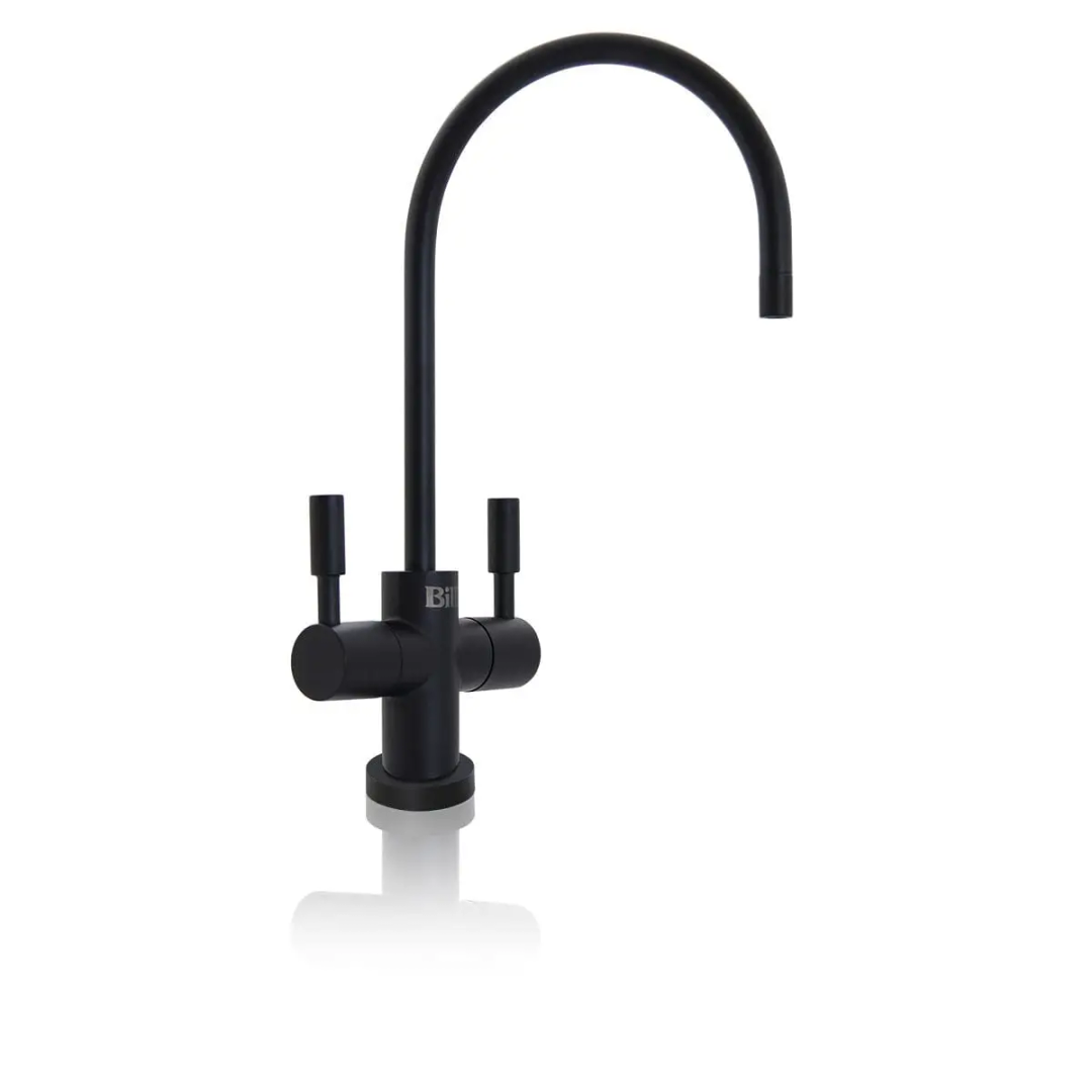 Billi Dispenser Kit - Slimline Dual Sparkling - Matte Black 852181