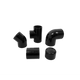 Pvc Black Pressure End Cap 40Mm Cat 6 (Solar)