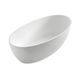 BNK Naga Diamante Acrylic Bathtub Freestanding Matte White 1700X800X620Mm Bttd 1700 Mw