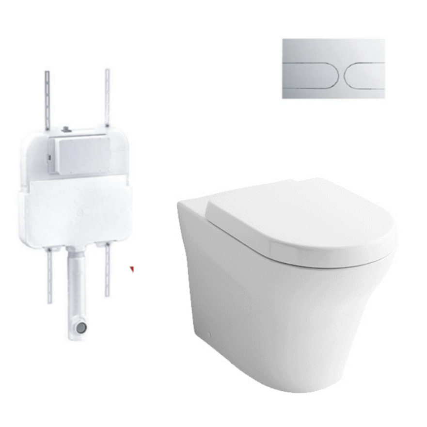 TOTO Wall Faced Toilet C163EA Complete Toilet Suite