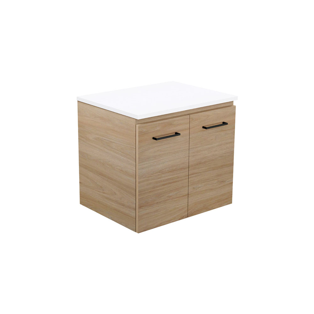 Fienza Carmen 600 All Drawer Wall Hung Vanity Dolce Top