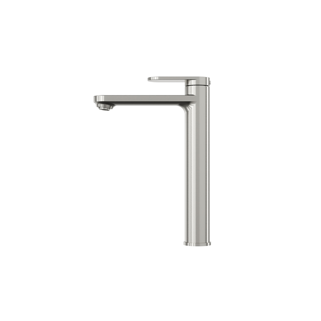 Linsol Capo Tall Basin Mixer - Brushed Nickel