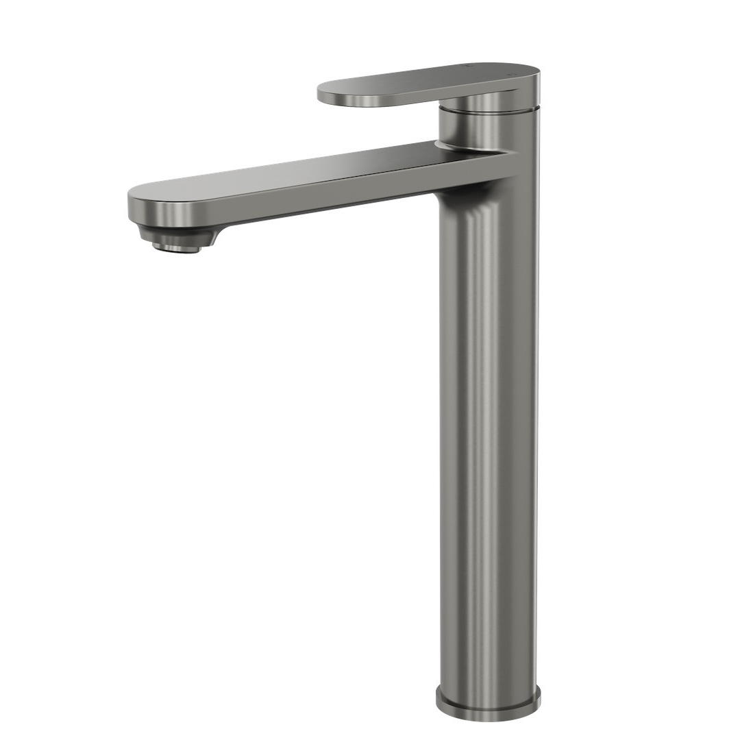 Linsol Capo Tall Basin Mixer - Gunmetal