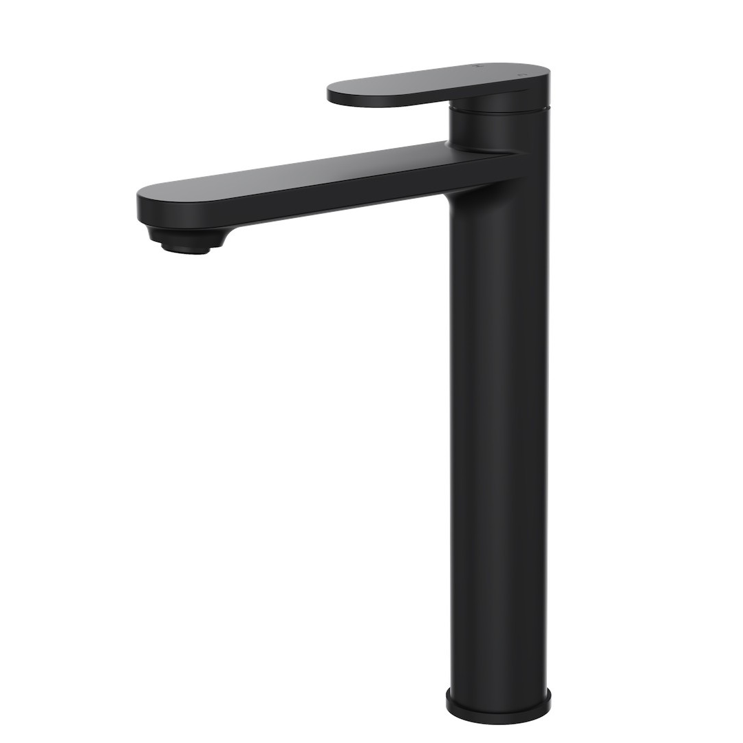 Linsol Capo Tall Basin Mixer - Matte Black