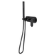 LINSOL Capo 1-Plate Wall Mixer With Hand Shower - Matte Black