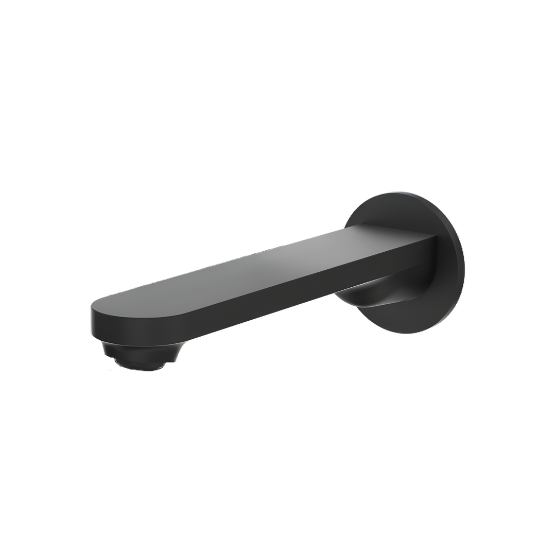 LINSOL Capo Wall Mount Basin or Bath Spout Matte Black