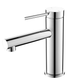 Bella Vista Mica Basin Mixer Straight Spout Chrome